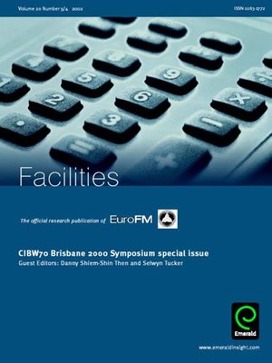 cover image of Facilities, Volume 20, Issue 3 & 4
